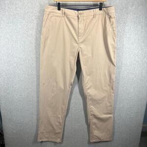 Johnnie-O Men’s 38x32 Stone Beige Prep-Formance Stretch Performance Golf Pants